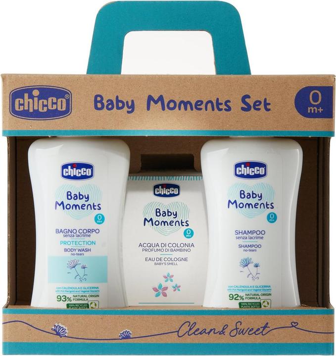 Actual product image Chicco SET 1: Bath product, shampoo, eau de cologne - 0m+