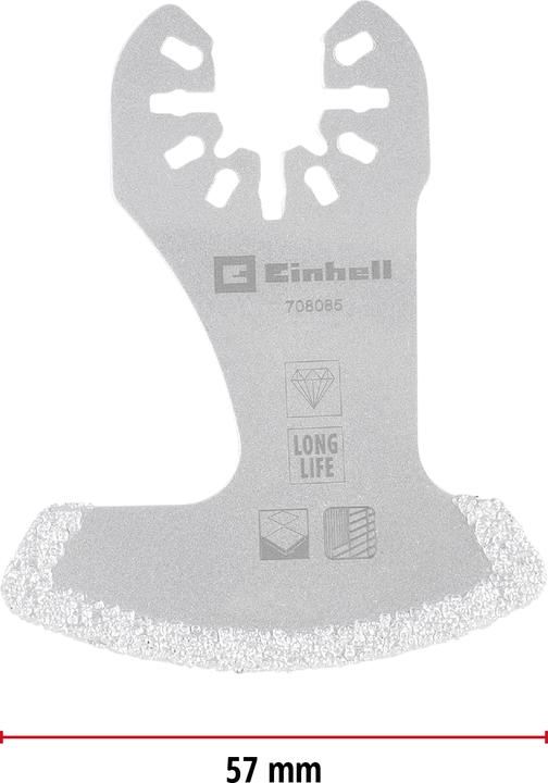 Immagine prodotto Einhell Segmentmesser, 504980, 57 mm