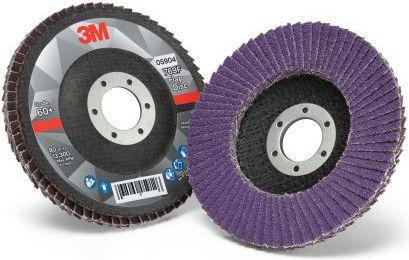 Actual product image 3M 769F Flap disc 60+ 125x 22.23mm T27 Flat (60)