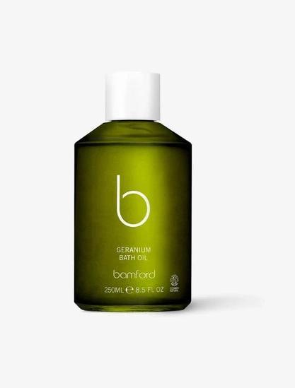 Actual product image Bamford Geranium Bath Oil