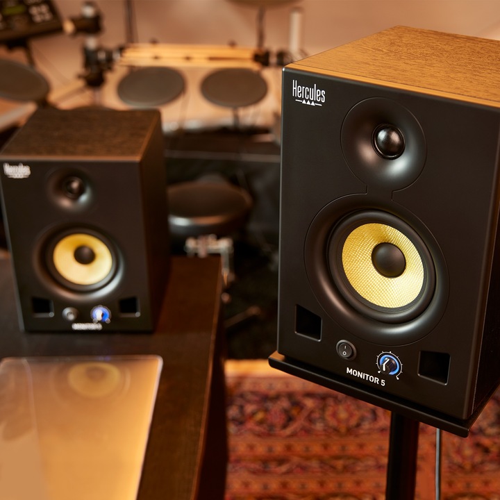 Produktbild Hercules DJ Monitor 5 (Aktiv, Paar, 2x 80 W)