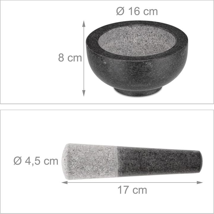 Actual product image Relaxdays Mortar