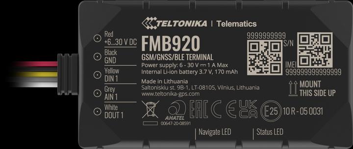 Produktbild Teltonika Fmb920 Gps