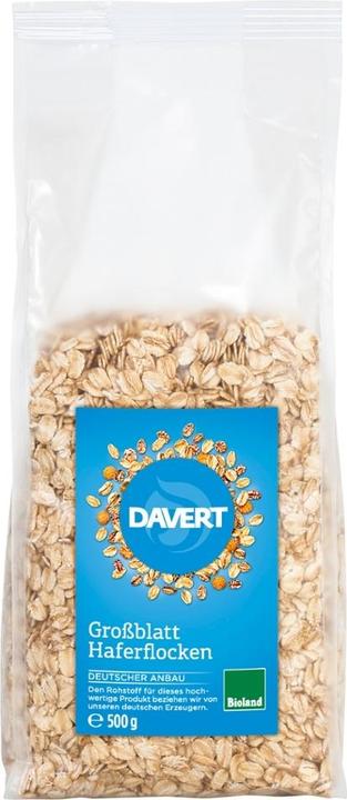 Actual product image Davert Oat flakes large leaf, Bioland (500 g)