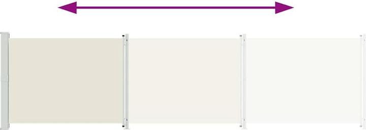 Produktbild vidaXL Seitenmarkise (6 m)