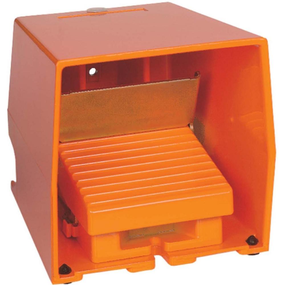 Schneider Electric Interruttore a pedale Orange, Pulsante + Interruttore, Arancia