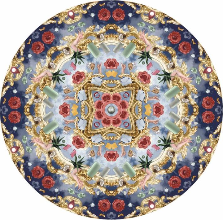Actual product image Moooi Utopian Fairy Tales Carpet (Ø 350 cm)