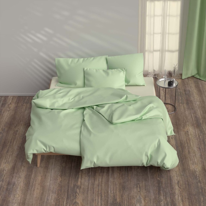 Immagine prodotto Lotus Bettwaren Satin uni (Copripiumino, 240 x 240 cm)