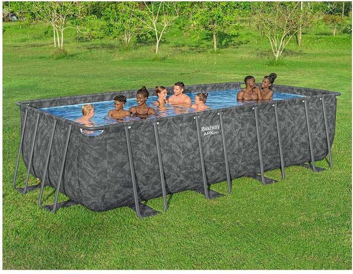 Image du produit Bestway APX 365 Rectangular Pool Set 549x274x132 (549 x 274 x 132 cm)