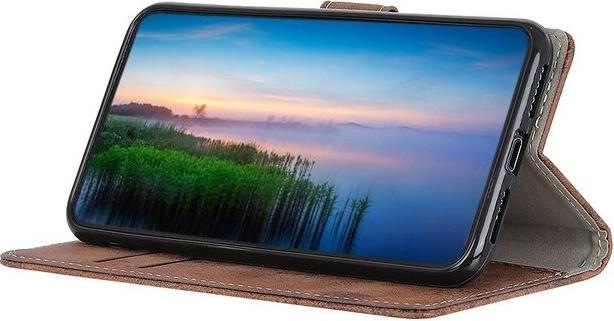 Actual product image MU Style Vintage Leather Bookcover Series (LG Velvet)