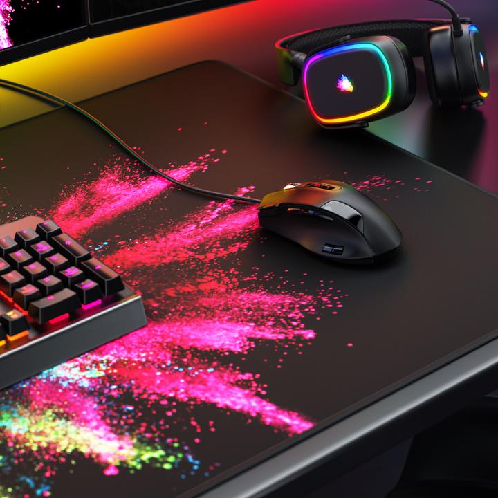 Produktbild Titanwolf Gaming Mauspad, 1200 x 600mm XXXL Speed Gaming Mausmatte, Mauspad extra große Oberfläche Farbe (XXL)