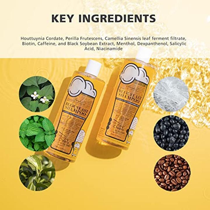 Immagine prodotto Benton Shampoo al lievito di birra (500 ml, Shampoo liquido)