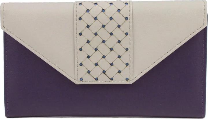 Actual product image Eastern Counties Leather Donna Leather Wallet Contrast Insert