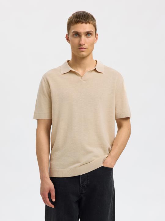 Produktbild Selected Homme Slhmattis Ss Knit Sun Open Polo Noos (S)