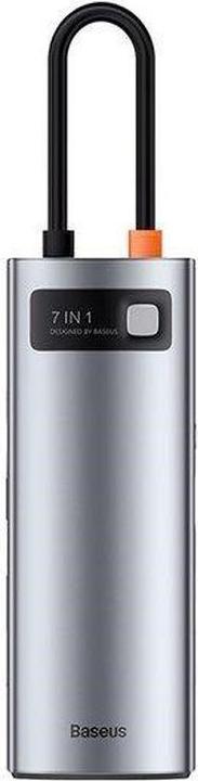 Actual product image Baseus Metal Gleam Series 7-in-1 (USB-C, 7 ports)