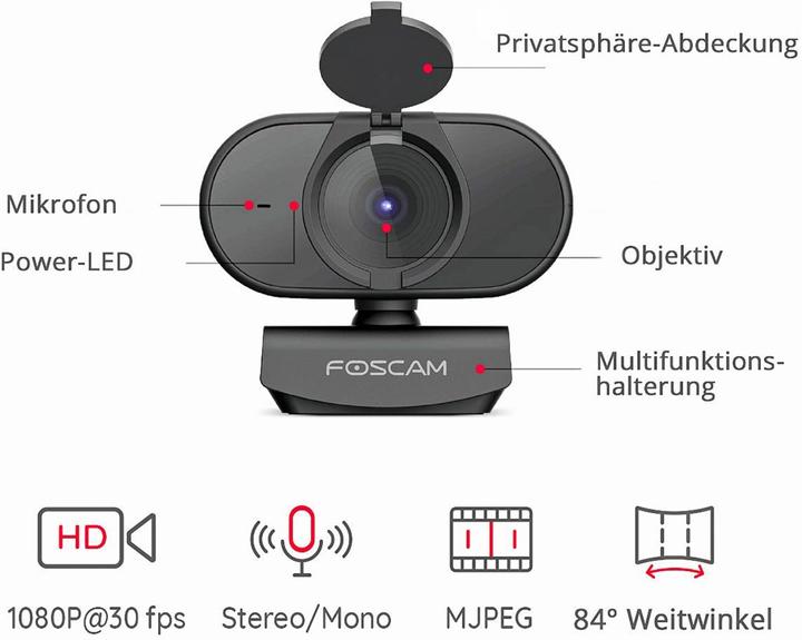 Produktbild Foscam W81 (8.60 Mpx)