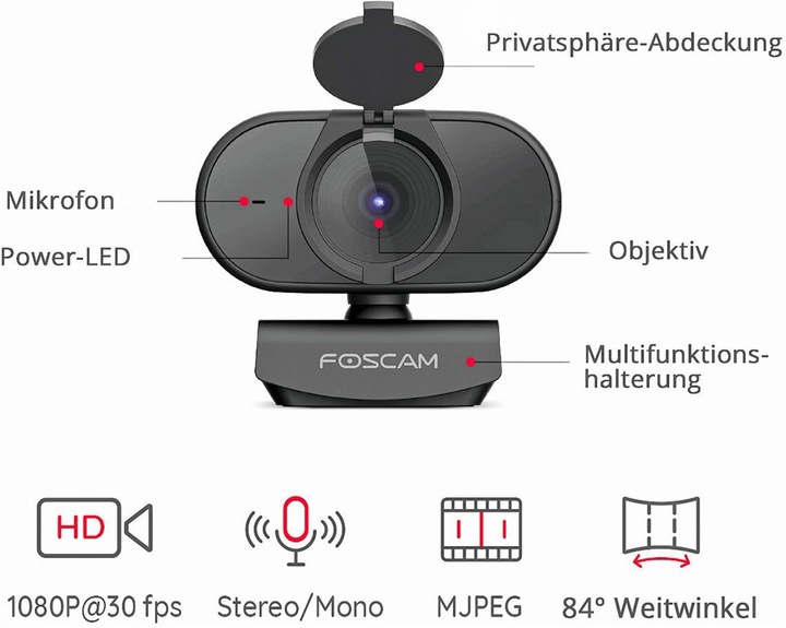Actual product image Foscam W81 (8.60 Mpx)
