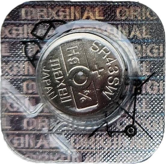 Produktbild Maxell 301 / SR43SW - Uhrenbatterie (1 Stk., SR43, 125 mAh)