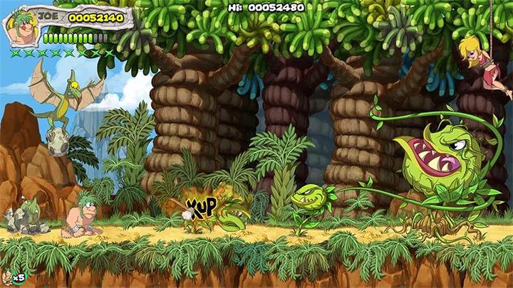 Produktbild astragon New Joe & Mac: Caveman Ninja -- T-Rex Edition (Switch, Switch Lite, Switch OLED, DE)