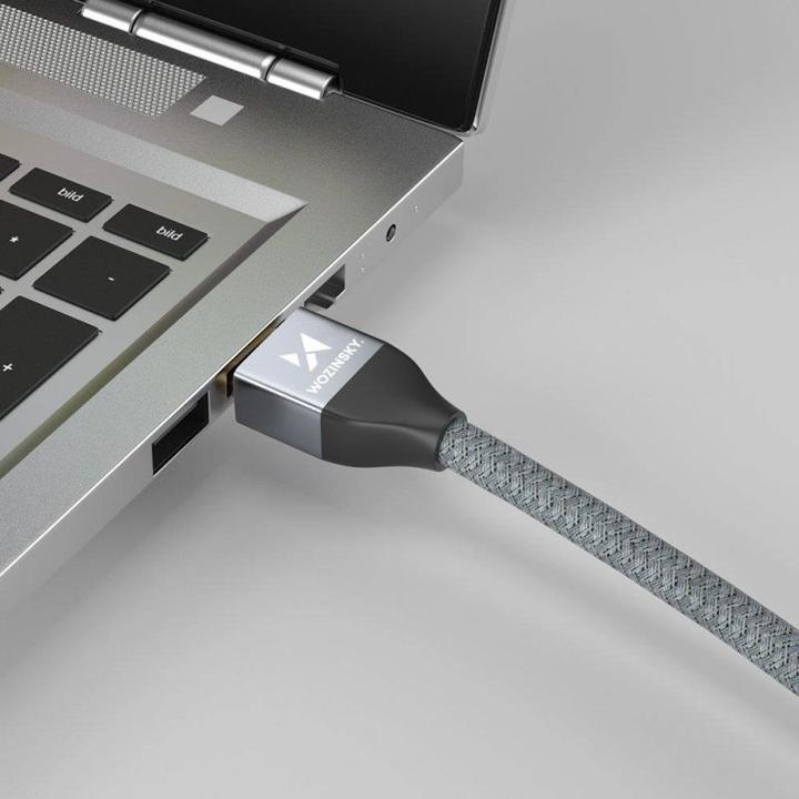 Image du produit Wozinsky cable HDMI 2.1 8K 60 Hz 48 Gbps / 4K 120 Hz / 2K 144 Hz 5 m Silver (WHDMI-50) (5 m)