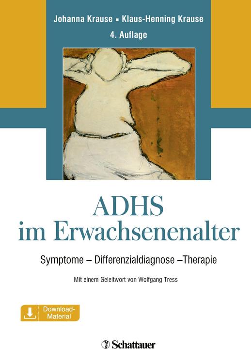 Produktbild ADHS im Erwachsenenalter (Deutsch, Johanna/Krause, Klaus-Henning, Krause, 2018)