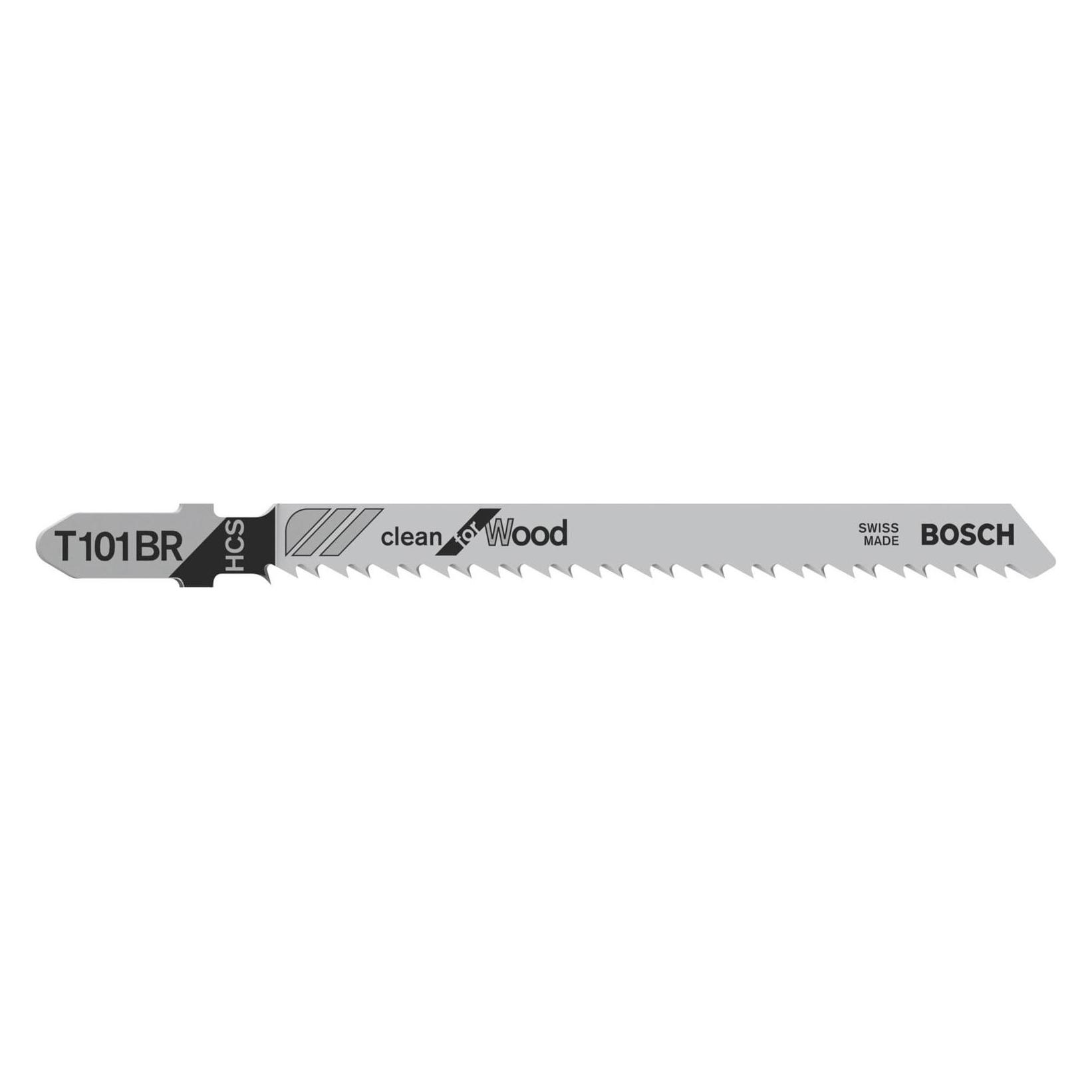 Bosch Professional Zubehör, Zaagbladen, Decoupeerzaagblad T 101 Br, Schoon