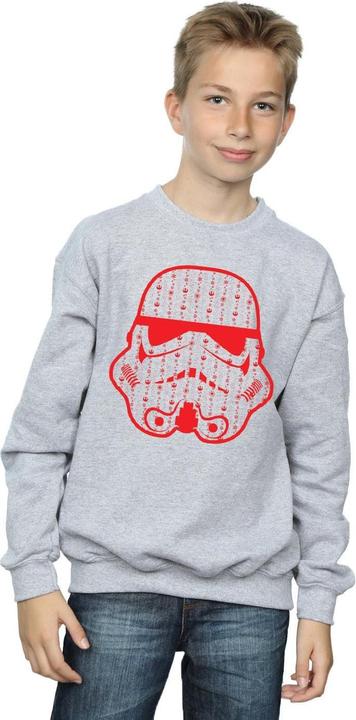 Image du produit Star Wars - Sweat CHRISTMAS STORMTROOPER HELMET - Garçon (128)