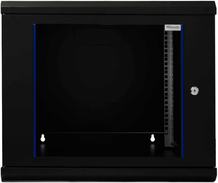 Image du produit Wirewin 19/ Wandschrank, einteilig, Pro 3nd Generation, 600x450mm, schwarz (9 HE, Rack 19 pouces)