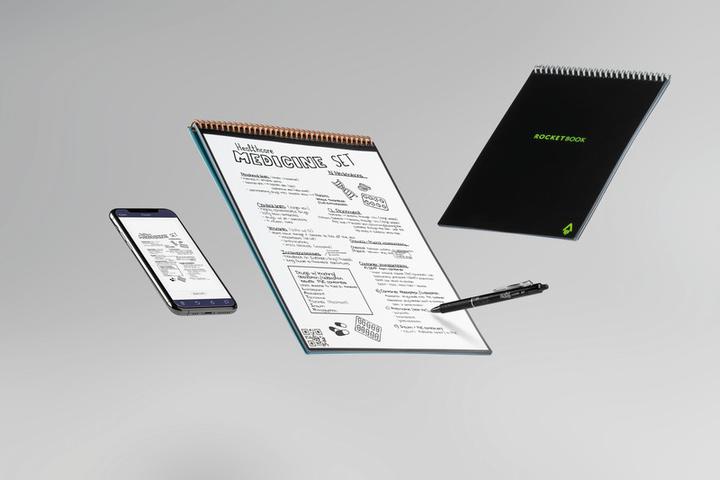 Actual product image Rocketbook Spiralblock Flip (A4, Lined, Soft cover)