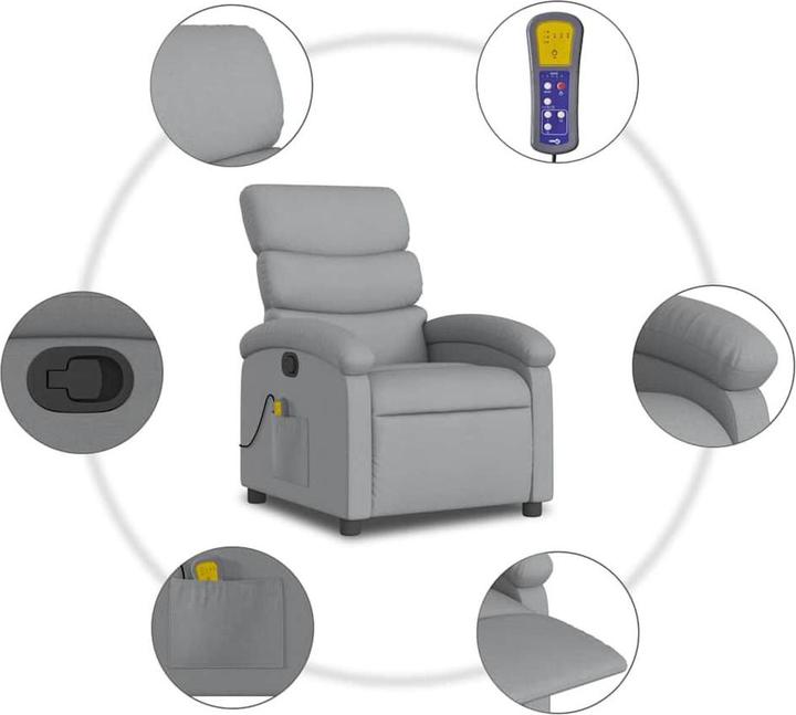 Actual product image vidaXL Gris