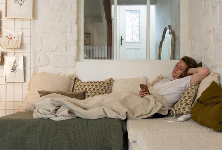 Produktbild Terraillon COZY LIGHT GREY Wärmedecke (160 x 120 cm)