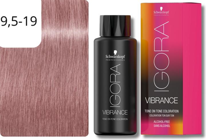Image du produit Schwarzkopf Professional Teinture pour cheveux IGORA Vibrance NOUVEAU (9,5-19 Violet Cendré Toner)