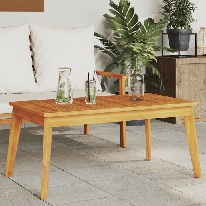 Immagine prodotto VidaXL Tavolo da pranzo da giardino 100 x 55 x 45 cm in acacia (103 cm)