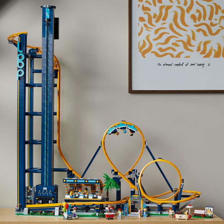 Produktbild LEGO Looping-Achterbahn (10303, LEGO Icons, LEGO Seltene Sets)