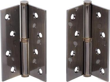 Haushalt SCHARNIERDEUR 100X70X2,5 AB MESSING VEROUDERD RIG