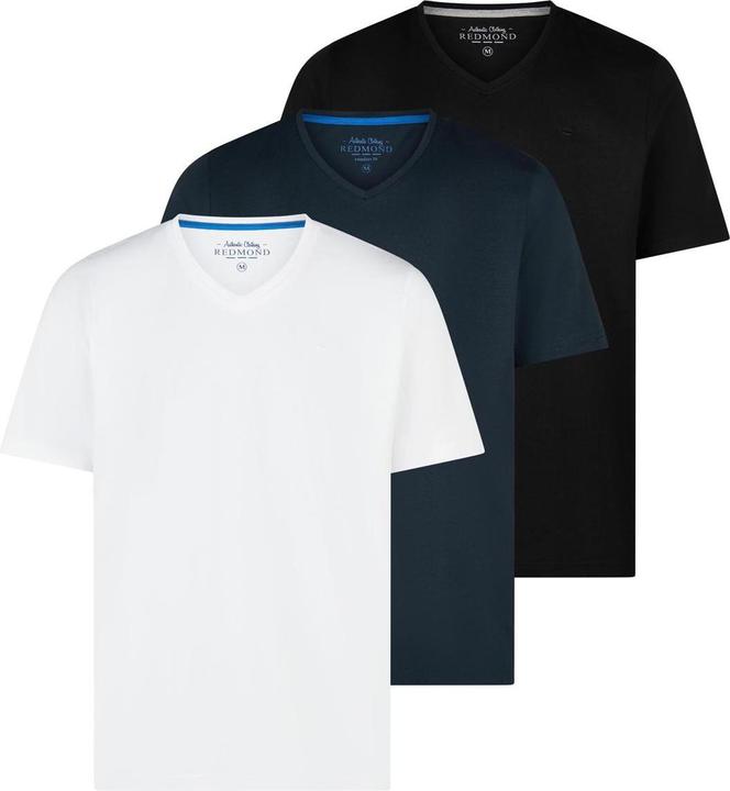 Produktbild Redmond 3er Pack Basic T-Shirt (L)
