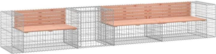 Image du produit vidaXL Gartenbank mit Gabione