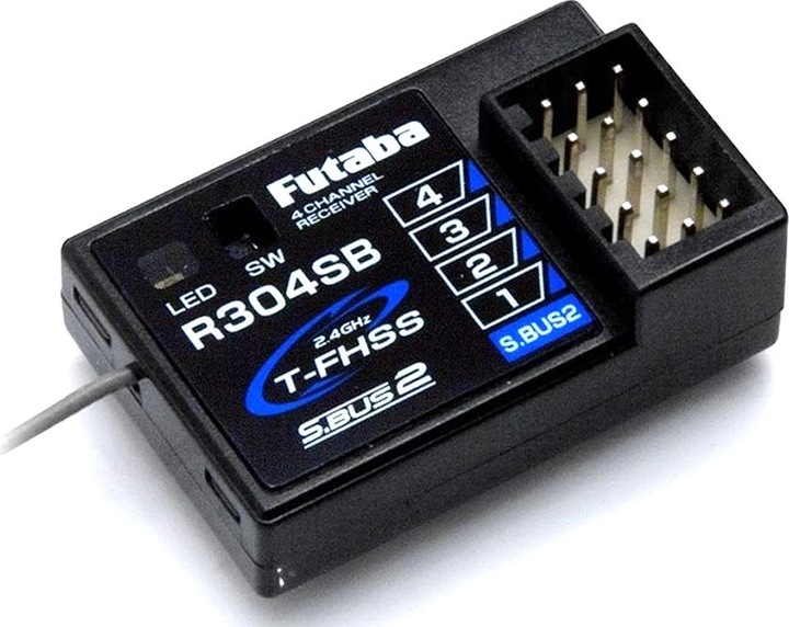 Actual product image Futaba R304SB Telemetry T-FHSS