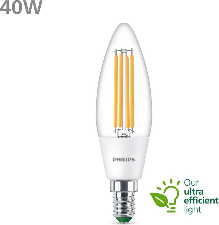Actual product image Philips LED Classic (E14, 485 lm, 1 x)