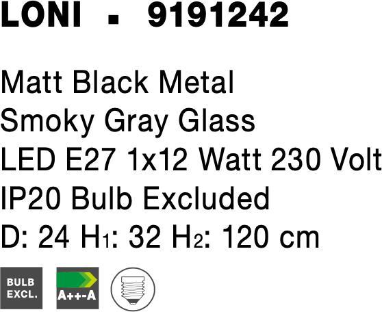 Produktbild Nova Luce Loni (E27)