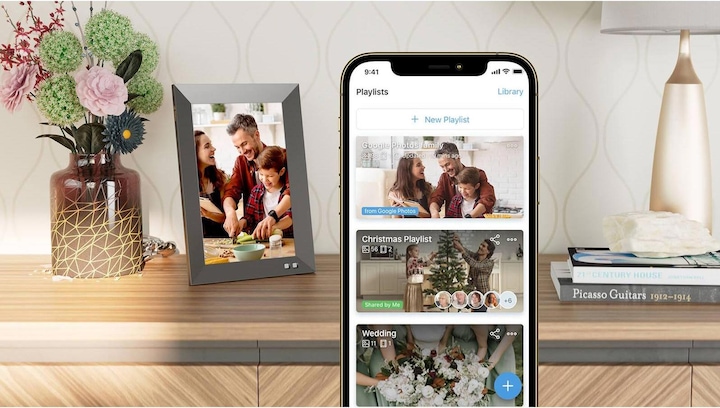 Actual product image Nixplay Smart digital photo frame (10.10", 1280 x 800 pixels)