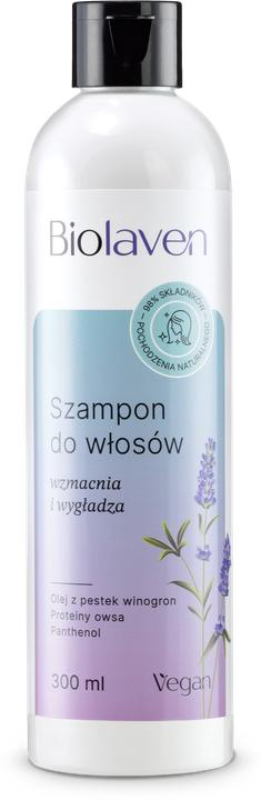 Immagine prodotto Biolaven Shampoo per capelli all'uva, olio di pesto e olio di lavanda 300Ml (300 ml, Shampoo liquido)