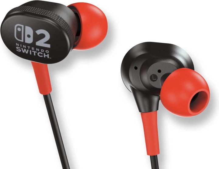 Produktbild PowerA NSW2 Headset wired Earbuds black (Kabelgebunden)