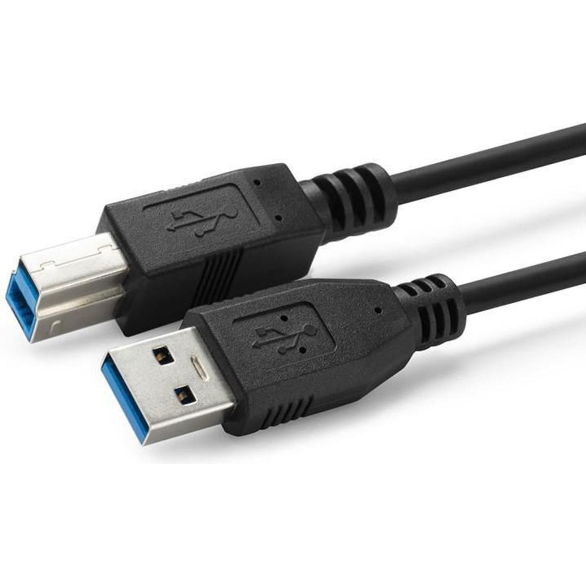 Thumbnail - MicroConnect USB A – USB B (5 m, USB 3.2 Gen 1), USB Kabel