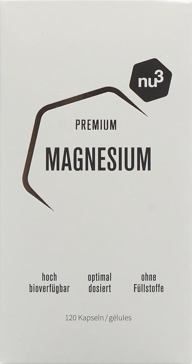 Actual product image nu3 Premium Magnesium (120 Piece, Capsules, 120 g)