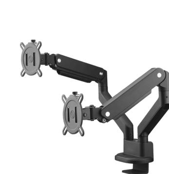 Produktbild One for All Monitor Halterung Solid Dual Black DM 4210 (Tisch, 35", 10 kg)