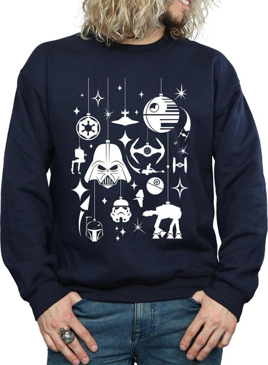 Immagine prodotto Star Wars Christmas Decorations Felpa Uomo (M)