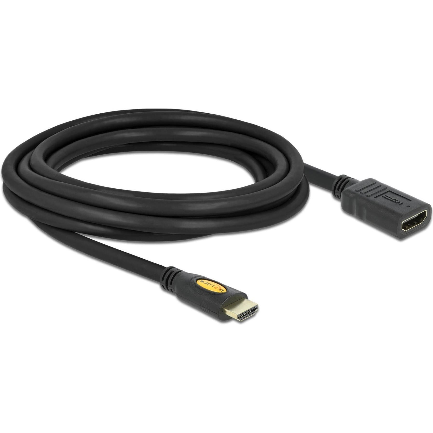 Thumbnail - Delock HDMI (Typ A) — HDMI (Typ A) (3 m, HDMI), Video Kabel