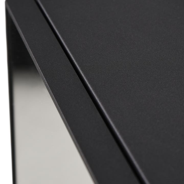 Image du produit Kleankin Armoire de toilette avec porte en verre miroir (40 x 15 x 60 cm)