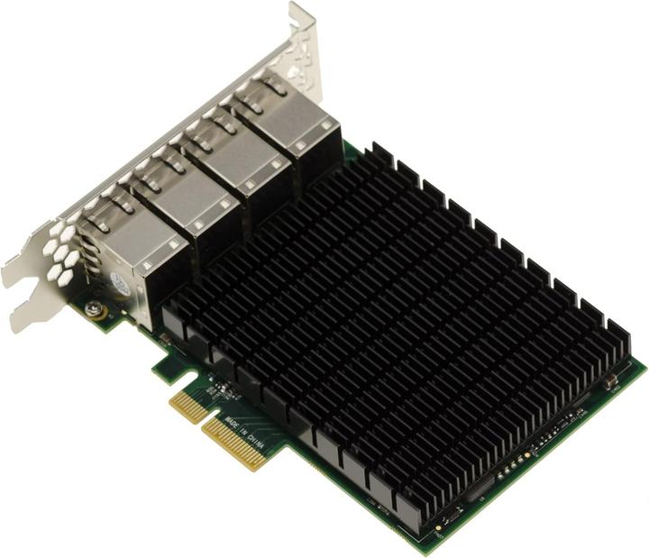 Actual product image Kalea-informatique 8-Port Gigabit Ethernet PCIe Controller Card with Intel I350 Chipset (Mini PCI Express)